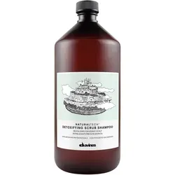 Davines Naturaltech Detoxifying Shampoo 1000 ml - Shampoo für Kopfhautpflege mit ätherischen Ölen, lindert Juckreiz und revitalisiert atonische Kopfhaut. Ideal für eine gesunde Haarbasis.