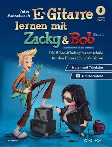 E-Gitarre lernen mit Zacky & Bob 1, Autschbach