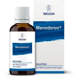 Menodoron Dilution - Apothekenpflichtiges Arzneimittel zur Unterstützung bei Menstruationsbeschwerden, mit pflanzlichen Inhaltsstoffen für eine sanfte Linderung.