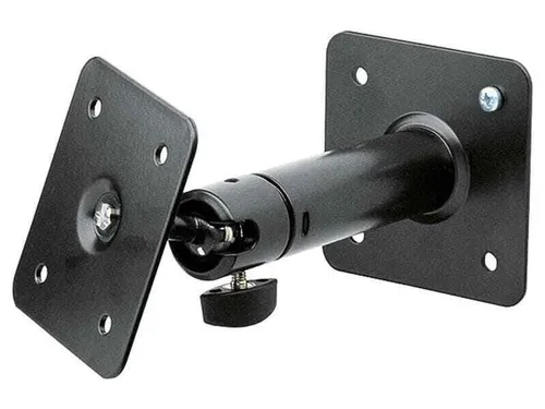 Konig Meyer Lautsprecher Wand- Deckenhalterung - 24185, verstellbar mit Kugelgelenk für optimale Ausrichtung, stabiler Stahl, in Schwarz
