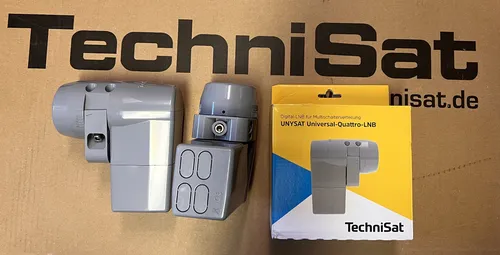Technisat UNYSAT Universal Quatro LNB mit Wetterschutzgehäuse 0010/8880 neu