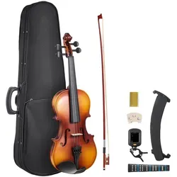 VEVOR 3/4 Violine Geigenset mit Koffer und Kolophonium von Vevor