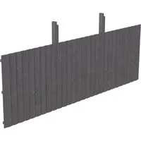 Skanholz Carport-Rückwand 550x180 cm - Carport-Rückwand aus 20 mm dicker Deckelschalung, bietet Stabilität, Sichtschutz und Schutz vor Wind. Ideal für Ihren SKAN HOLZ Carport.