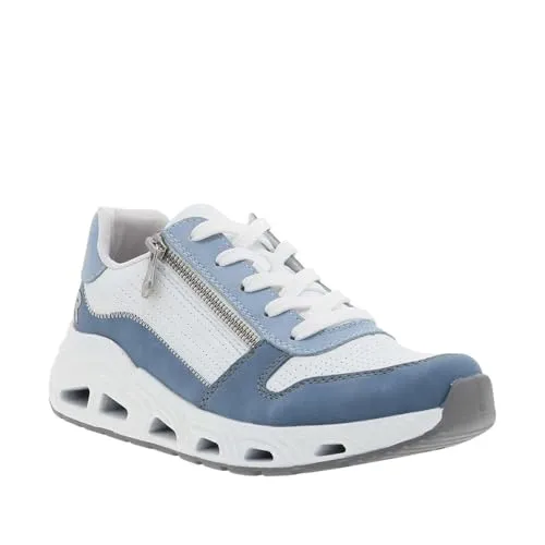 Rieker Damen Sneakers Low in blau von Rieker