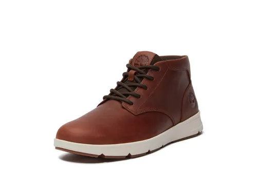 Timberland Mens Mid Lace UP Sneaker rust full grain 12 in braun von Timberland