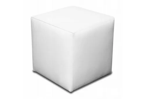 Best for Home Sitzhocker Leder Sitzwürfel - Handwerksqualität in Weiß - Sitzhocker aus Holz teilmassiv mit Schaumstoffpolsterung, ideal für jedes Zuhause. Top Preis-Leistungs-Verhältnis und in verschiedenen Farben erhältlich.