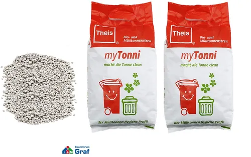 myTonni Bio- und Mülltonnenstreu 10 Liter in rot von Theis Produktion