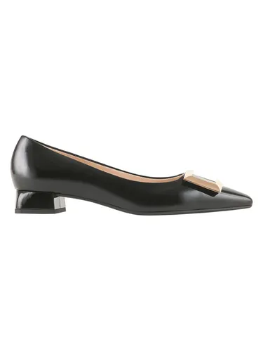 Högl Leder-Ballerinas in Schwarz von HÖGL