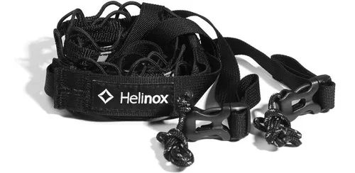 Helinox Daisy Chain Black - Robuste Camping-Aufhängung - Isomatten: Die Helinox Daisy Chain Black bietet reflektierende Bänder für bessere Sichtbarkeit bei Nacht und eine reißfeste Nylonkonstruktion für vielseitige Anwendungen beim Camping.
