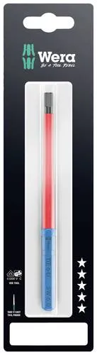 Wera Kraftform Kompakt VDE 64 i 6,0 x 157 mm TIE SB Elektriker Innen-Sechskant Wechselklinge 6.0 mm