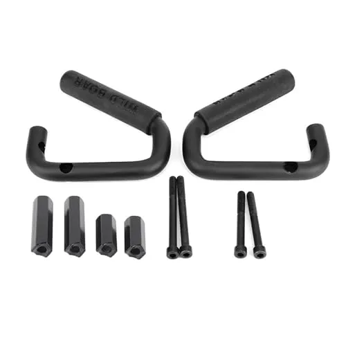 Auto-Haltegriff, Aluminiumlegierung Auto-Front-Haltegriff Zubeh?r Passend für JK 2/4 Tür 2007-2019