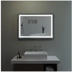 Spiegel Schwarz von AQUABATOS