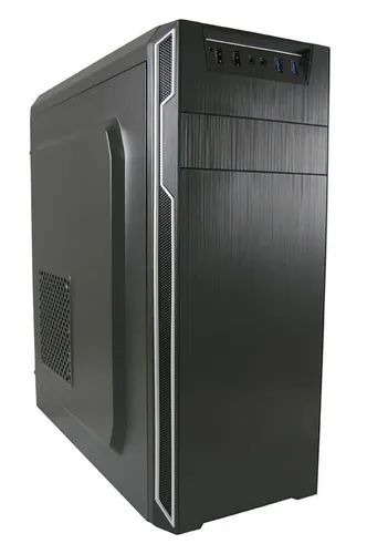 Gehäuse LC-Power Midi-7038B o.N. (B) - PC-Gehäuse mit modernem Design, ideal für Gaming und leistungsstarke Systeme, bietet optimalen Luftstrom und einfache Montage.