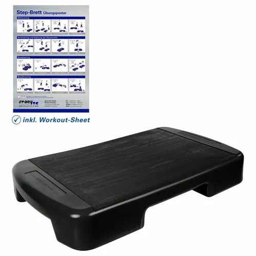 Sport-Tec Steppbrett, LxBxH 70x40x10,5 cm