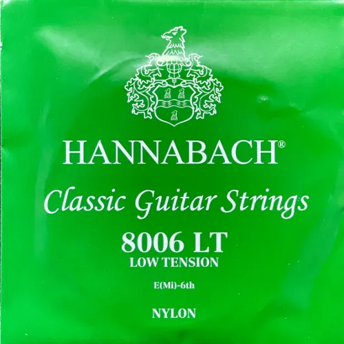 Hannabach 800LT - low, Nylon, Gitarrensaiten, Satz oder Einzelsaiten