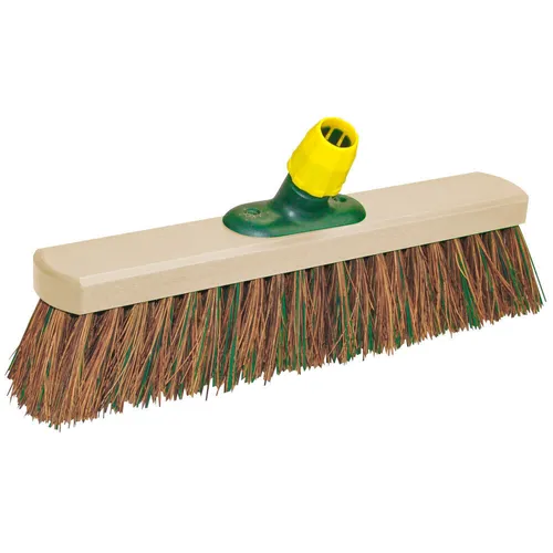 Botanika-Besen Besen 40cm mit Naturfaserborsten Kehrbesen Straßenbesen Saalbesen