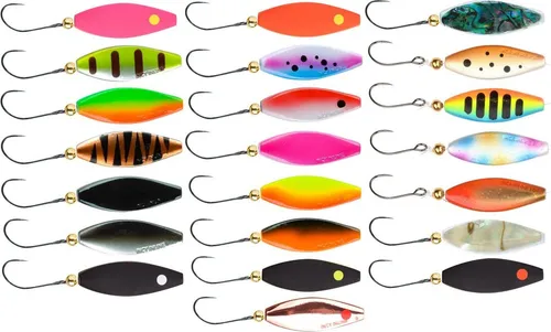 Trout Master Incy Inline Spoon - Forellenblinker, Gewicht:1.5g, Farbe:Caribbean