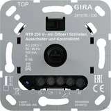 Gira Einsatz 247200 RTR 230V Raumtemperaturregler - Zubehör für Klima & Heizen mit Frostschutzfunktion und geräuschlosem Schalten für effiziente Temperaturregelung in geschlossenen Räumen.