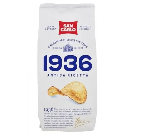 San Carlo 1936 Chips Patatine Kartoffelchips gesalzen 150g von San Carlo