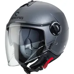 CABERG Helmet Riviera V4X MATT Gun Metal S in blau von Caberg