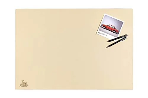 Centaur Schreibtischunterlage aus echtem Leder - Hochwertige Schreibunterlage mit Kantenschutz, aus italienischem Rindleder, pflegeleicht und abwischbar, ideal für ein stilvolles Arbeitsumfeld.