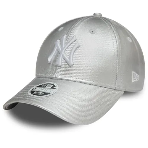 New Era 9Forty Damen Cap in silber von New Era