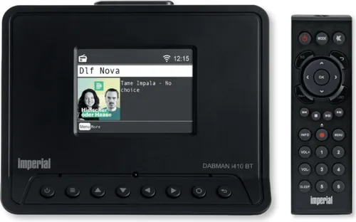 IMPERIAL DABMAN i410 BT - DAB+ und Internetradio Adapter für HiFi-Anlagen, Bluetooth Sender-Empfänger mit Streamingdiensten und USB-Aufnahmefunktion