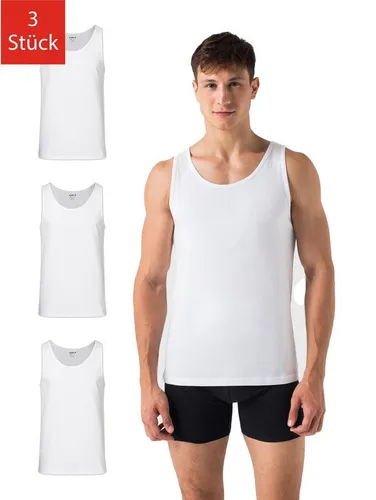 Burnell & Son Herren Unterhemd Tank Top 3er-Pack - Unterhemden für Herren in extra langem Feinripp, ideal für Business und Sport. Erhältlich in verschiedenen Farben und Größen, für maximalen Komfort und perfekten Sitz.
