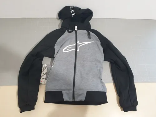 Alpinestars Chrome Sport Hoodie Melange Gray Black (S) von Alpinestars