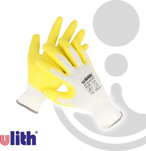 ULITH Montage-Feinstrickhandschuhe Größe 9 (L)