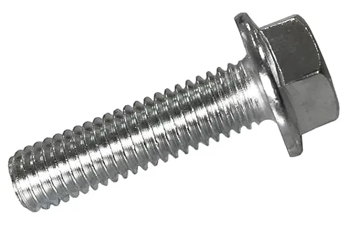 Produktbild Kutlu Deutschland GmbH M8x30mm Linksgewinde Sicherungsschrauben Konterschrauben mit Flansch, Silber, Zink, Schrauben, Bolzen