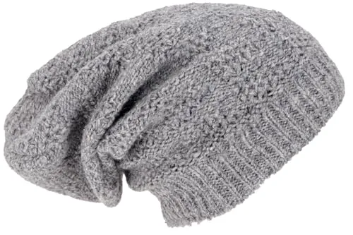 GURU SHOP Handgestrickte Lange Beanie Mütze