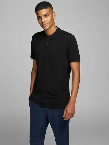 JACK & JONES Herren Poloshirt JJEBASIC Polo in schwarz von Jack & Jones