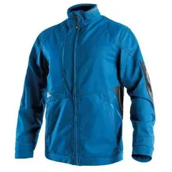 Atom Arbeitsjacke 3XL - azurblau/antrazit - Arbeits- & Schutzkleidung mit winddichten Ärmeln, wasserabweisendem Stoff und Cordura® Ellbogen-Patches für optimalen Schutz und Beweglichkeit.