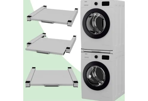 HAGO Zwischenbaurahmen Waschmaschinen Verbindungsrahmen Wäschetrockner Trockner Stapelrahmen