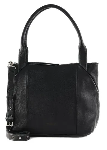 FREDsBRUDER Shopper Mia - Stilvoll und geräumig - Shopper aus 100% Leder mit abnehmbarem, verstellbarem Schulterriemen und geräumigem Hauptfach. Ideal für Alltag und besondere Anlässe.