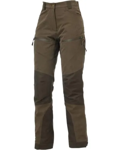 Parforce Ultimate Damen Winter Drückjagd-Hose Huntex Primaloft Oliv, Größe 38 - Perfekt für winterliche Drückjagden: Diese Hose ist wasserdicht, winddicht und atmungsaktiv. Mit isolierender Primaloft-Wattierung und praktischen Ventilationsreißverschlüssen sorgt sie für optimalen Komfort und Funktionalität.