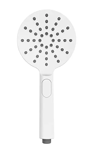 WENKO Duschkopf Design Weiß, 0 x 12 x 12 cm