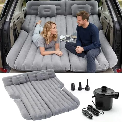 Sekey Auto Luftmatratze mit 12V-Luftpumpe – ideal für SUV und Camping