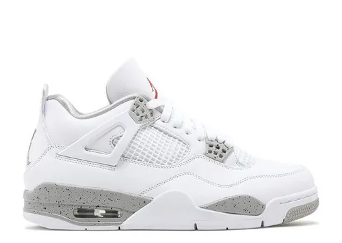 Nike Herren Air Jordan 4 Retro White Oreo - Sneaker in Limited Edition mit zeitlosem Design und optimalem Tragekomfort, ideal für Streetwear und Sammler.