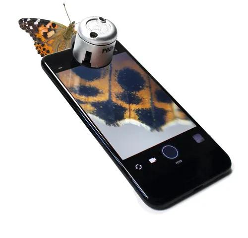Produktbild TimeTEX Handy-Mikroskop, 3 cm ø Digitalmikroskop