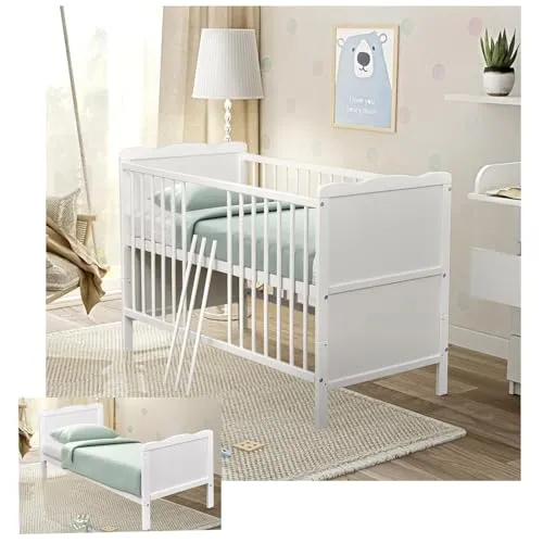 Baby-Delux Babybett Jack 140x70 mit Beißschienen