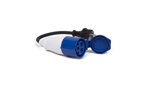 Caravan Adapter CEE 230V Kabel Schuko Camping Stromadapter 16A 3500W f.Wohnwagen