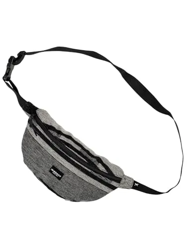 Iriedaily Santania Bauchtasche - Schwarz-Weiß, Einheitsgröße - Gürteltasche im trendigen Design, ideal für Festivals und Freizeit mit praktischem Stauraum.