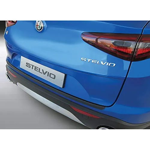 Produktbild RGM ABS Heckstoßstangenschutz kompatibel mit Alfa Romeo Stelvio 2017- Schwarz