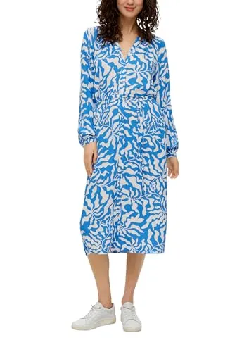 s.Oliver Midikleid aus Reiner Viskose