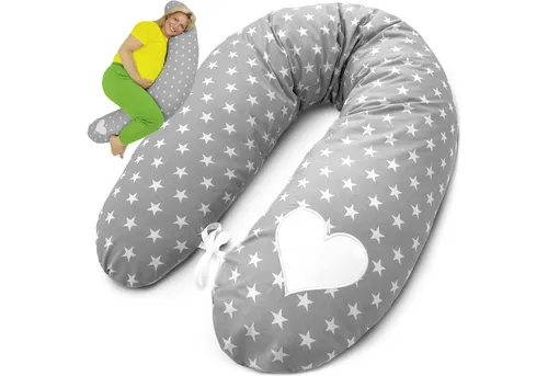 Amilian Stillkissen XXL in grau von Amilian