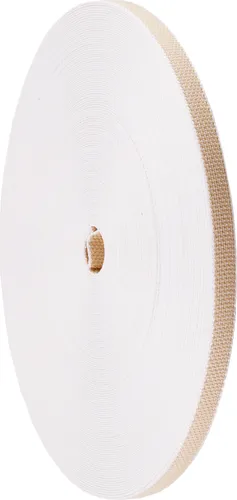 50m Rolladengurt auf Rolle | Farbe: Beige | 14/15 mm | Gurt Rolladen Rollladen Band Rollladengurt Rolladenband Rollladenband Rolloband