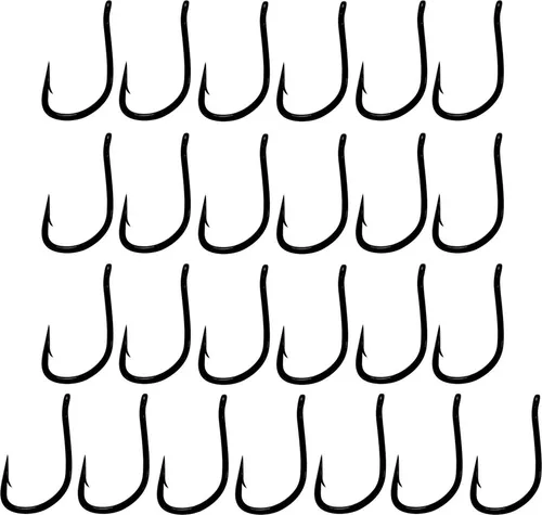 Gamakatsu LS-3614F Haken - 25 Karpfenhaken, Größe:4