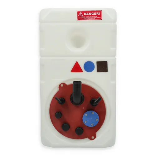 Einbau-Tank 49 L Benzintank Kraftstofftank Benzin Außenborder Bootstank